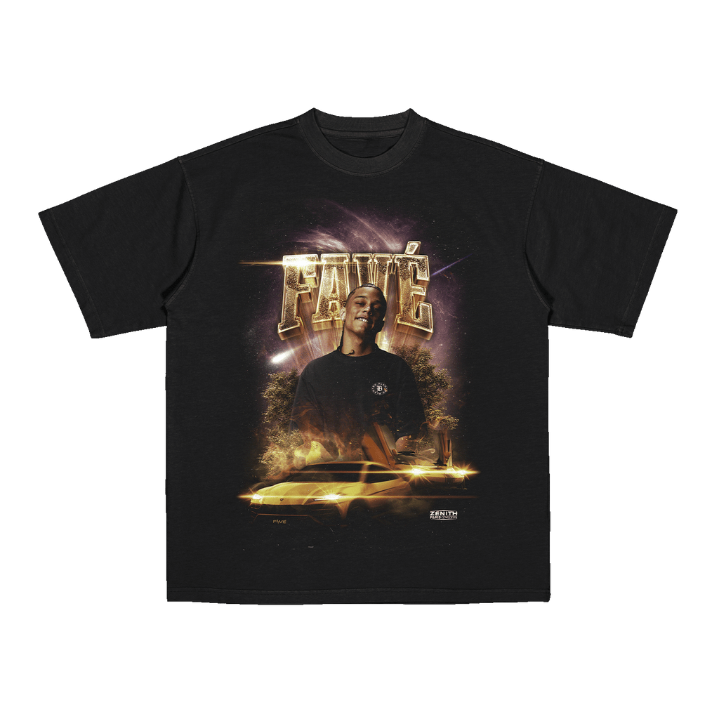 T-SHIRT NOIR - 12F4