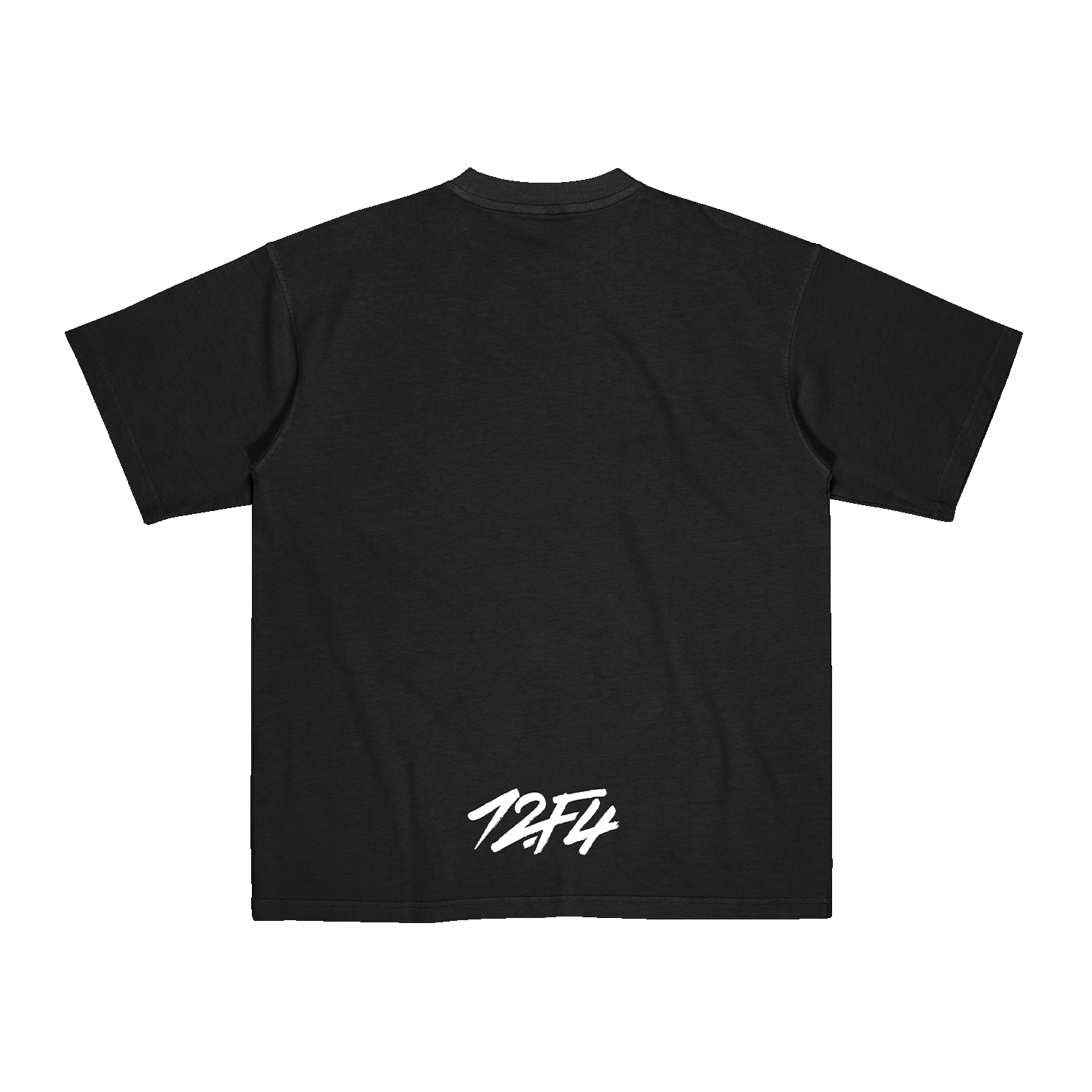 T-SHIRT NOIR - 12F4