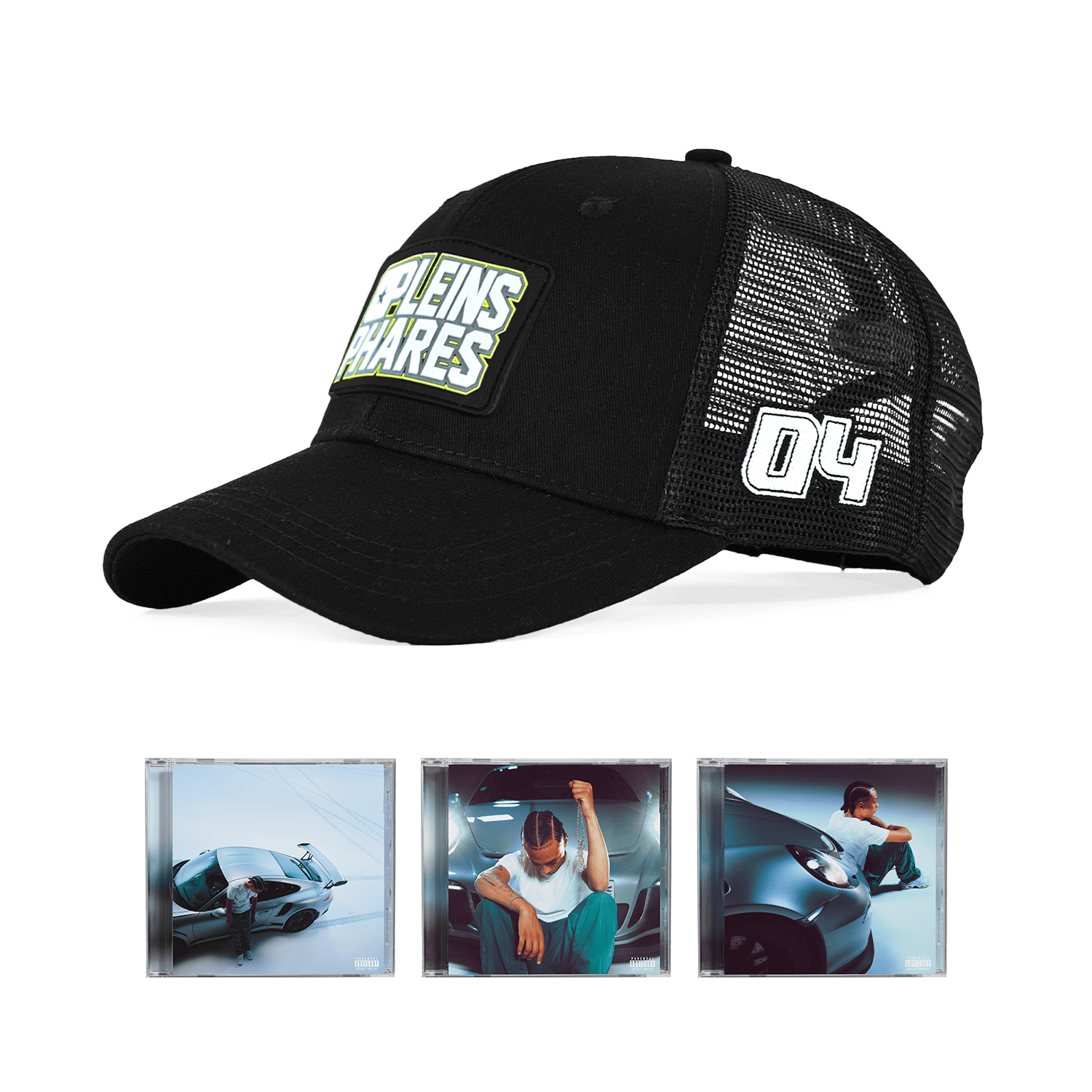 PACK CASQUETTE + 3 CD