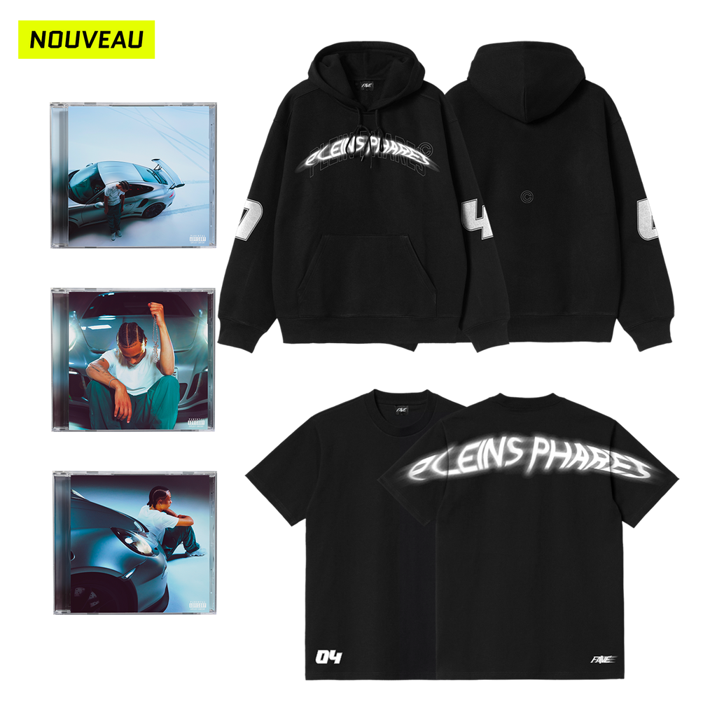 PACK HOODIE + T-SHIRT + 3 CD