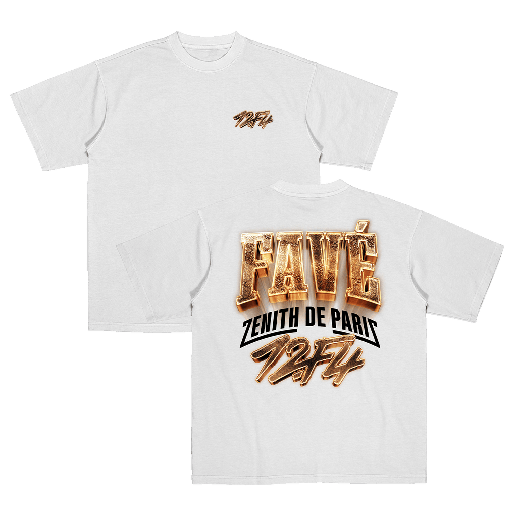 T-SHIRT BLANC - 12F4