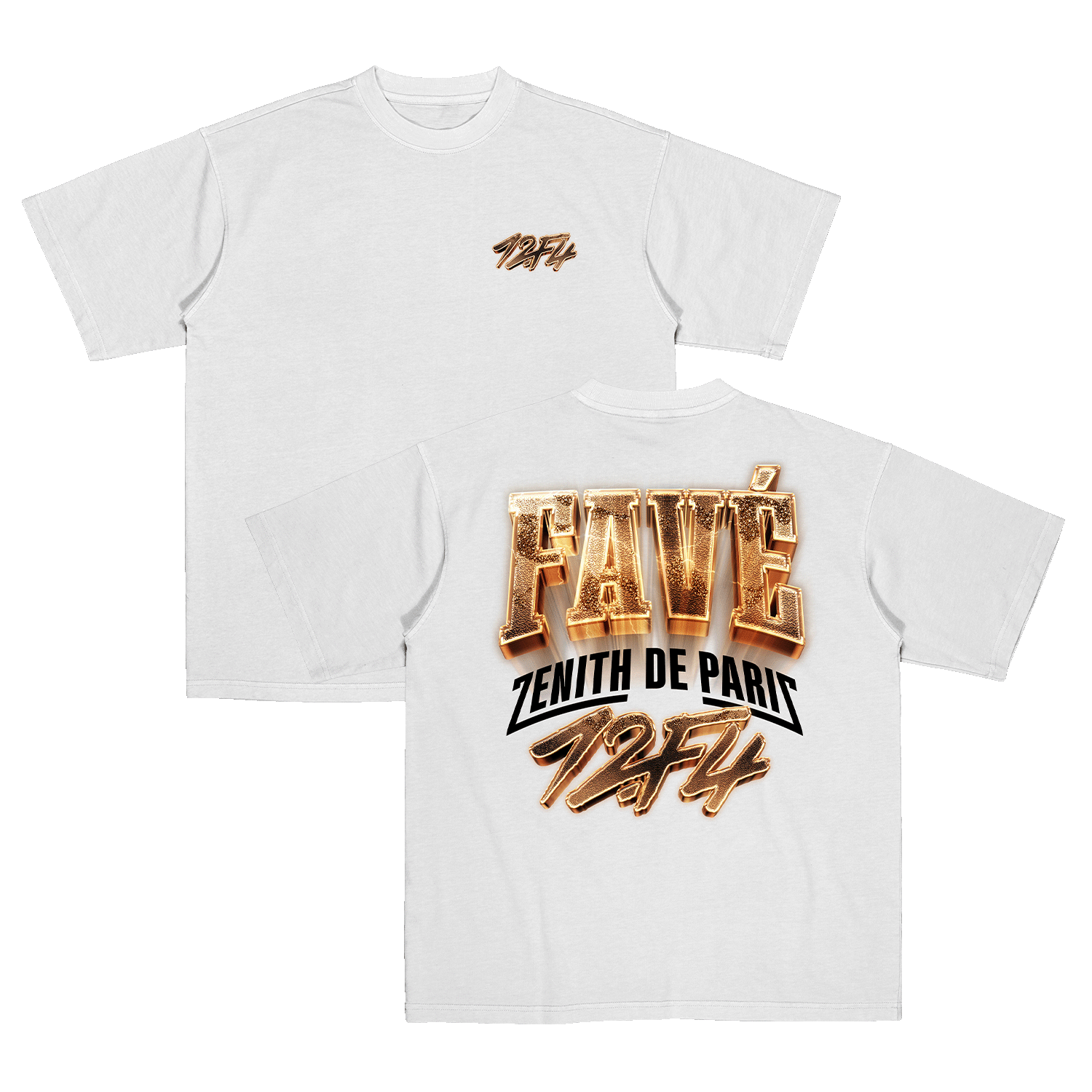 T-SHIRT BLANC - 12F4